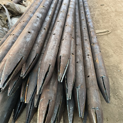 桩基注浆管具有较强的抗压强度和抗拉强度