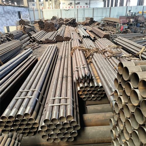 地质跟管具有杰出的抗拉强度和延长，承载力年夜